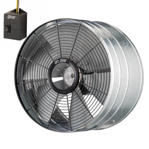 Exaustor axial industrial pesado 40 cm - EP40 220V Exaustor axial industrial pesado 40 cm - EP40 220V
