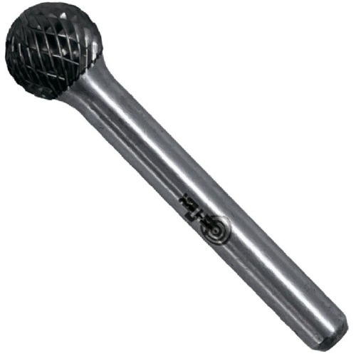 Lima rotativa endurecida esf�rica 10 x 8 mm haste 6 mm - 23.217