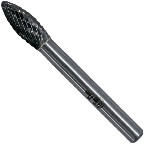 Lima rotativa endurecida em chama 6 x 18 mm haste 6 mm - 23.282