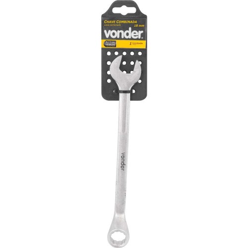 Chave combinada 18 mm a�o cromo van�dio