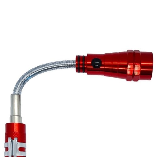 Lanterna telesc�pica flex�vel com 3 Leds - 35.001