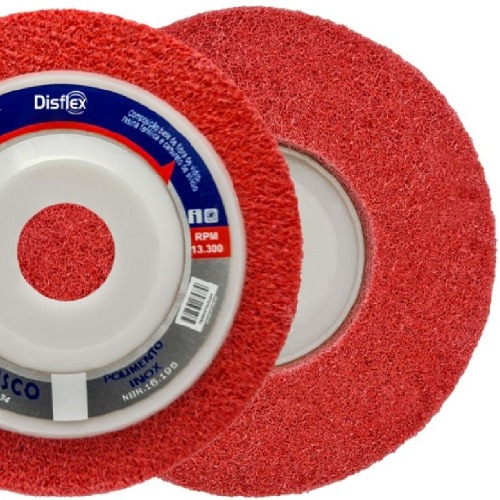 Disco flap para polimento inox 115 x 22 mm - 09.010