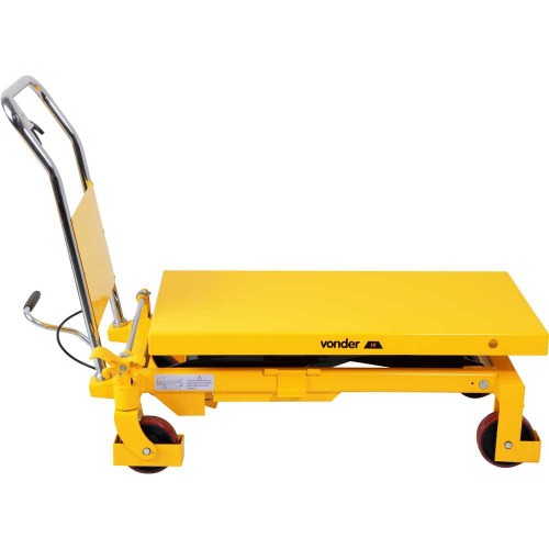 Mesa hidráulica pantográfica capacidade 1000kg com roda de PU - MPP 1000 Mesa hidráulica pantográfica capacidade 1000kg com roda de PU - MPP 1000