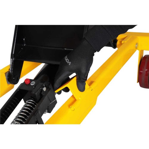Mesa hidráulica pantográfica capacidade 1000kg com roda de PU - MPP 1000 Mesa hidráulica pantográfica capacidade 1000kg com roda de PU - MPP 1000