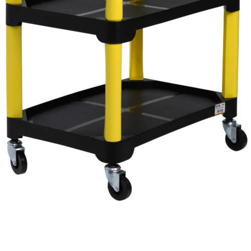 Carrinho para detalhamento automotivo 3 bandejas - 100633