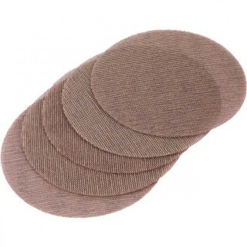 Disco de lixa telado 150 mm grão 120 com 5 peças Disco de lixa telado 150 mm grão 120 com 5 peças