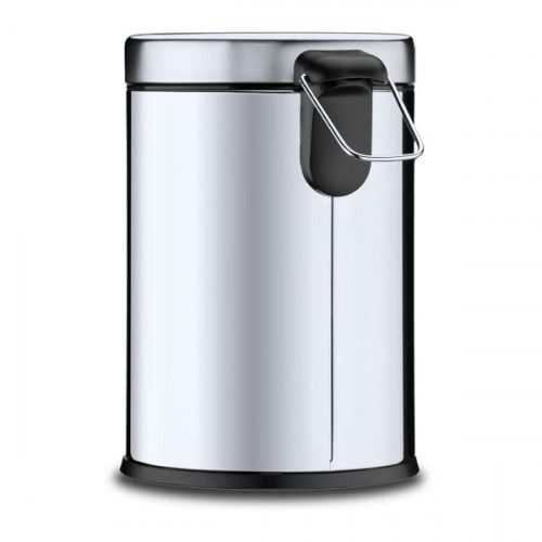 Lixeira inox 5L com pedal e balde - 3040/002