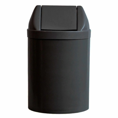 Cesto coletor de lixo 14L tampa basculante sem adesivo - CS24PR Cesto coletor de lixo 14L tampa basculante sem adesivo - CS24PR