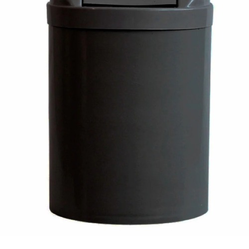 Cesto coletor de lixo 14L tampa basculante sem adesivo - CS24PR Cesto coletor de lixo 14L tampa basculante sem adesivo - CS24PR