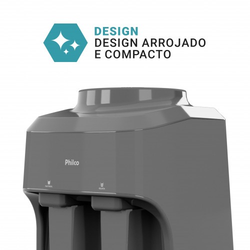 Bebedouro de mesa eletr�nico �gua natural e gelada - PBE15C  110V/220V