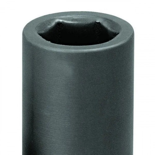 Soquete sextavado longo de impacto 36 mm com encaixe de 3/4