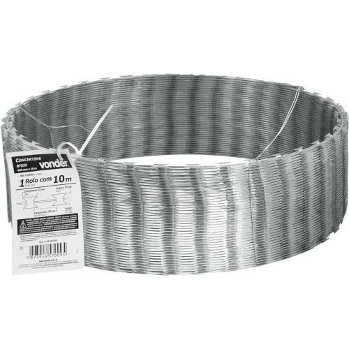 Concertina 450 mm x 10 m n�o clipada