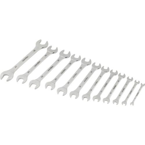 Jogos de chave fixa 6 a 32 mm a�o cromo van�dio com 12 pe�as - 37.31.063.200