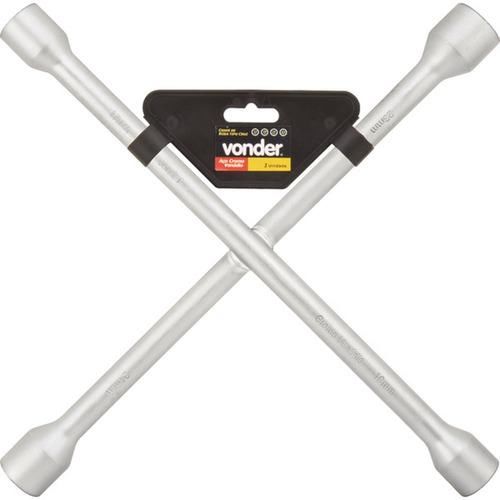 Chave de roda tipo cruz 17 x 19 x 21 x 23 mm - 36.97.170.230