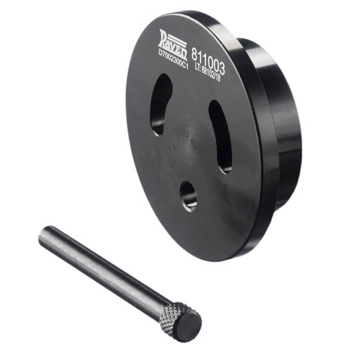 Ferramenta para reten��o da polia e ponto da bomba injetora 811003