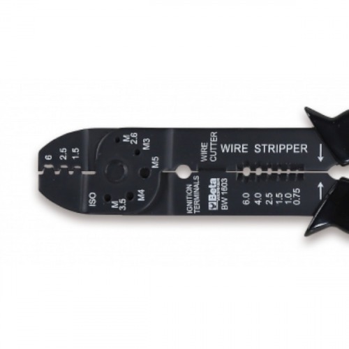 Alicate crimpador para terminais n�o isolados - BW 1603