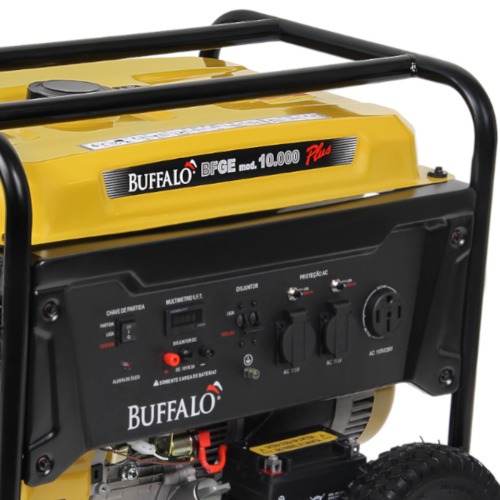 Gerador de energia 10,0 Kva a gasolina partida elétrica - BFGE 10.000 PLUS 110V/220V Gerador de energia 10,0 Kva a gasolina partida elétrica - BFGE 10.000 PLUS 110V/220V