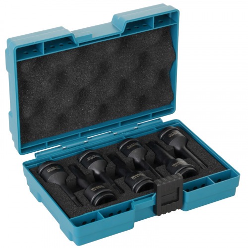 Jogo de soquete de impacto torx T30 a T70 encaixe 1/2