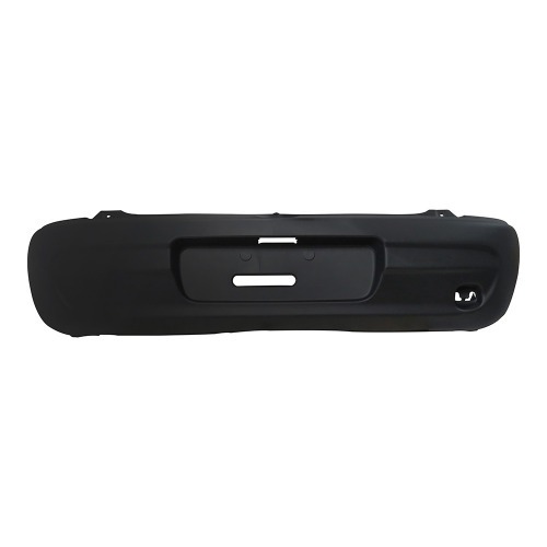 Para-choque Celta 2000 a 2006 traseiro preto liso - 1752