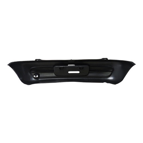 Para-choque Celta 2000 a 2006 traseiro preto liso - 1752