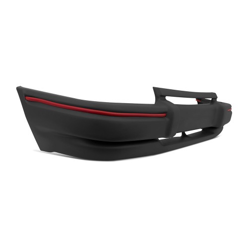 Para-choque escort hobby 1990 a 1996 dianteiro cinza - 2655