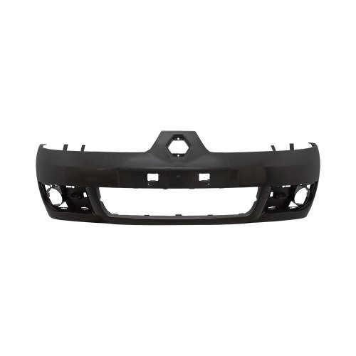 Para-choque Clio 2006 a 2012 dianteiro preto liso com e sem farol - 4020-E