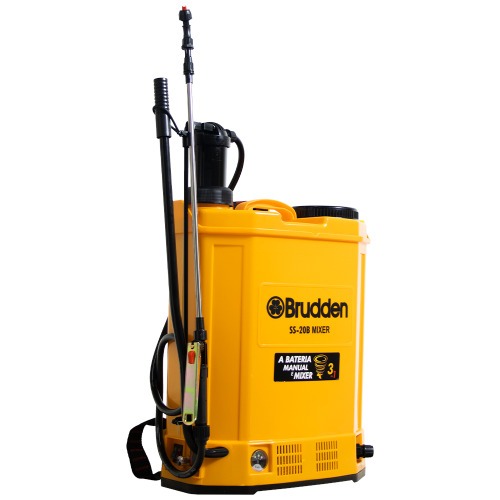Pulverizador costal a Bateria 12V Manual e Mixer 20 litros com 5 bicos - SS-20B Mixer Pulverizador costal a Bateria 12V Manual e Mixer 20 litros com 5 bicos - SS-20B Mixer