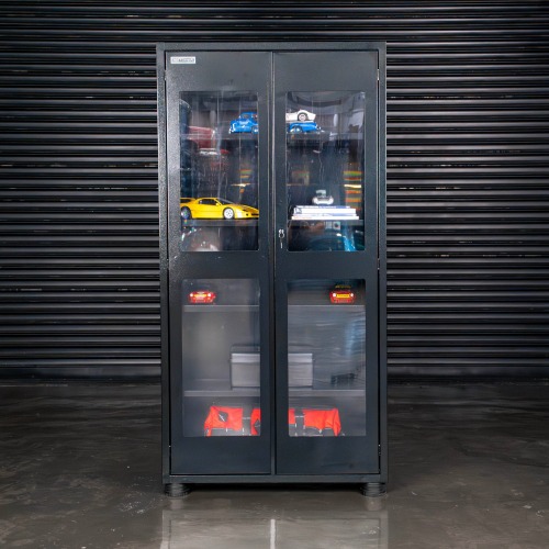 Arm�rio para ferramentas com 4 prateleiras e 2 portas em acr�lico - RLL-112P