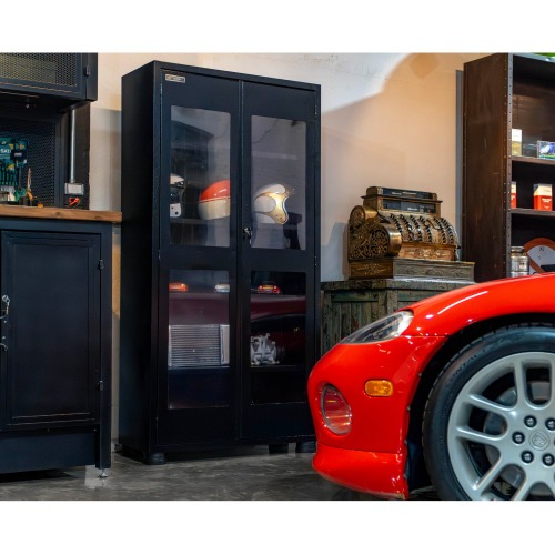 Arm�rio para ferramentas com 4 prateleiras e 2 portas em acr�lico - RLL-112P