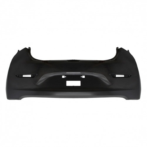 Para-choque HB20 2012 a 2015 traseiro preto liso - 4320 