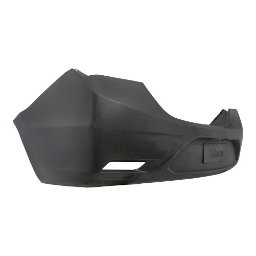 Para-choque Prisma 2016 a 2020 traseiro preto liso com furo de sensor - 1768