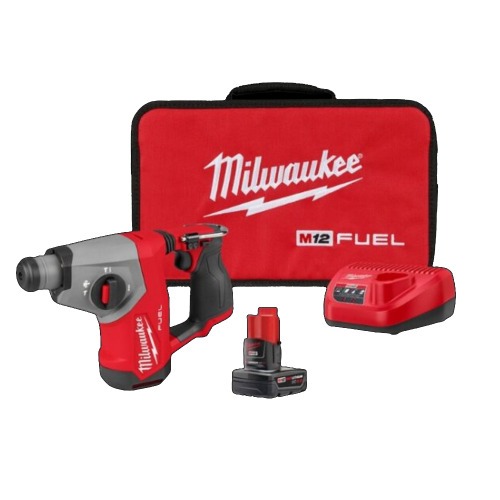 Martelete Perfurador a bateria 12V 4Ah 1,2 joules com 1 bateria SDS Plus FUEL - 2508 110V/220V Martelete Perfurador a bateria 12V 4Ah 1,2 joules com 1 bateria SDS Plus FUEL - 2508 110V/220V