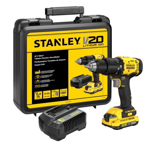 Furadeira parafusadeira de impacto a bateria 1/2 Furadeira parafusadeira de impacto a bateria 1/2