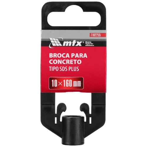 Broca de w�dea para concreto 10 x 160 mm SDS Plus - 7102255