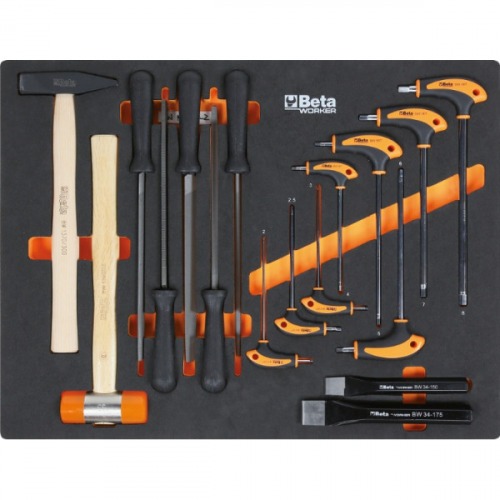 Arm�rio Mobili�rio para oficina tampo inox com kit 268 ferramentas - C45PRO 2.0X