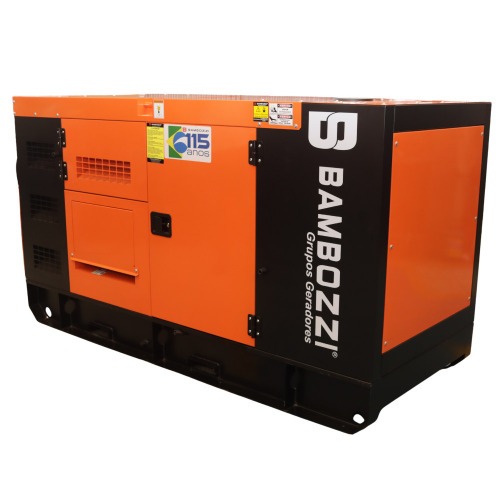 Gerador de energia 30 Kva a diesel cabinado trifásico 380/220V - BA30-R Gerador de energia 30 Kva a diesel cabinado trifásico 380/220V - BA30-R