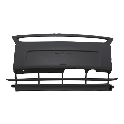 Para-choque Ford Ka 1997 a 2002 dianteiro central preto - 2600P