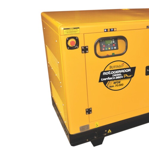 Gerador de energia 70 Kva a diesel cabinado com painel ATS trif�sico 220V - BFDE 70.000