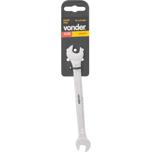 Chave fixa 8 mm x 9 mm a�o cromo van�dio - 3759080900