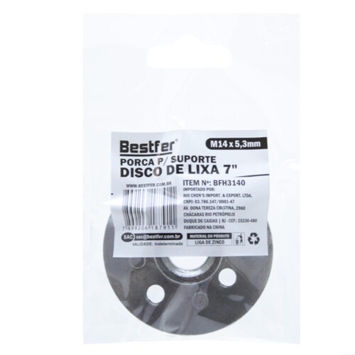 Flange de aperto para lixadeira 7 Flange de aperto para lixadeira 7