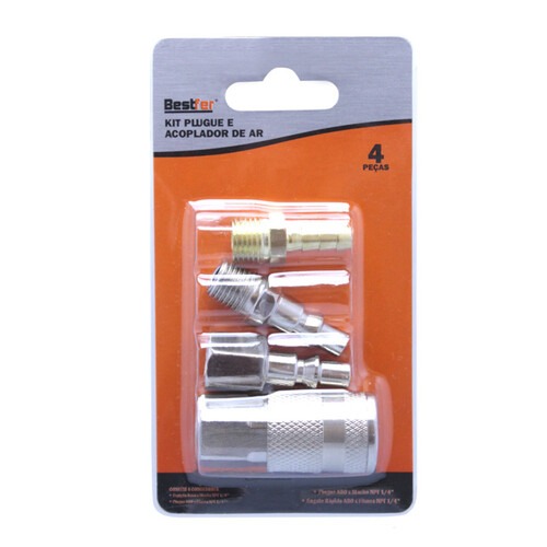 Kit de engate r�pido 4 pe�as - BFH2899
