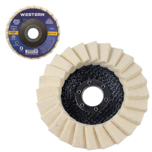 Disco de polimento flap disc 4.1/2