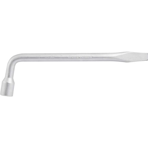 Chave de roda tipo L com esp�tula 17 mm em a�o cromo van�dio - 3697100017