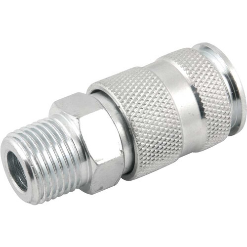 Engate r�pido rosca macho 1/4