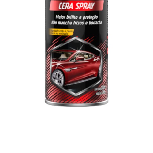 Cera automotiva em spray 300 ml - AE2500018 - Mundial Prime Cera automotiva em spray 300 ml - AE2500018 - Mundial Prime