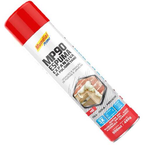 Espuma expansiva de poliuretano pró 500 ml - AE05000002 Espuma expansiva de poliuretano pró 500 ml - AE05000002