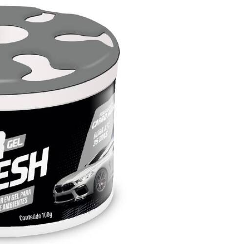 Aromatizante cheirinho em gel para carros 100g Carro novo - PT2500001
