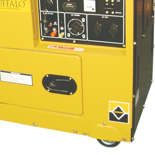Gerador de energia 5,5 Kva a diesel partida elétrica monofásico - BFDE 6.500 Gerador de energia 5,5 Kva a diesel partida elétrica monofásico - BFDE 6.500
