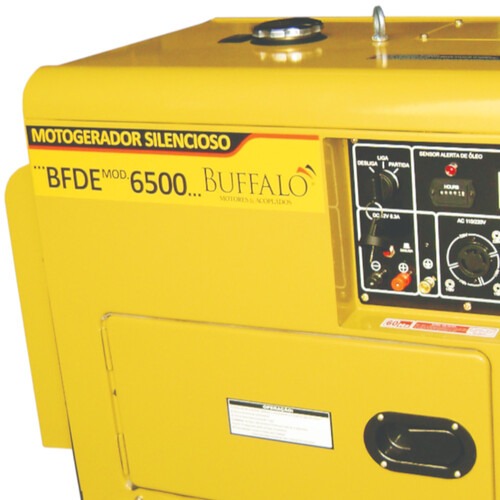 Gerador de energia 5,5 Kva a diesel partida elétrica monofásico - BFDE 6.500 Gerador de energia 5,5 Kva a diesel partida elétrica monofásico - BFDE 6.500