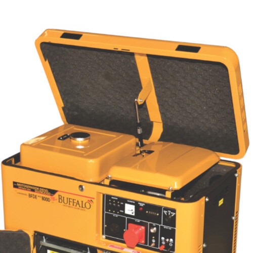 Gerador de energia 8,1 Kva a diesel partida elétrica trifásico - BFDE 8.000 Gerador de energia 8,1 Kva a diesel partida elétrica trifásico - BFDE 8.000